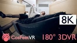 【CosFeetVR】Niki Jun 2025 J Flats Trampling 8K