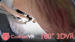 【CosFeetVR】Giantess Niki Jun 2025 L Flats Stocking Foot Trampling