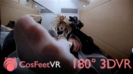 【CosFeetVR】Lucy Feb 2025 F Stocking Trampling